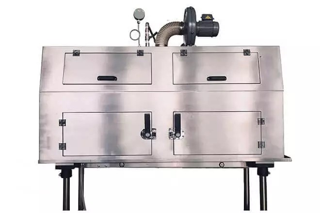 steam tunnel for shrink sleeves