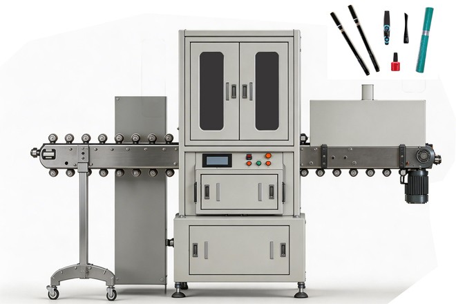 Cosmetic Shrink Sleeve Labeling Machine